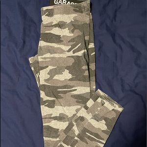 Camo leggings from garage